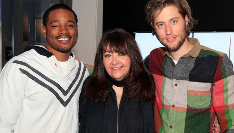 Pictured are (l-r): “Fruitvale” director Ryan Coogler; Doreen Ringer Ross, Vice President, Film/TV Relations, BMI; and “Fruitvale” composer Ludwig Goransson.

