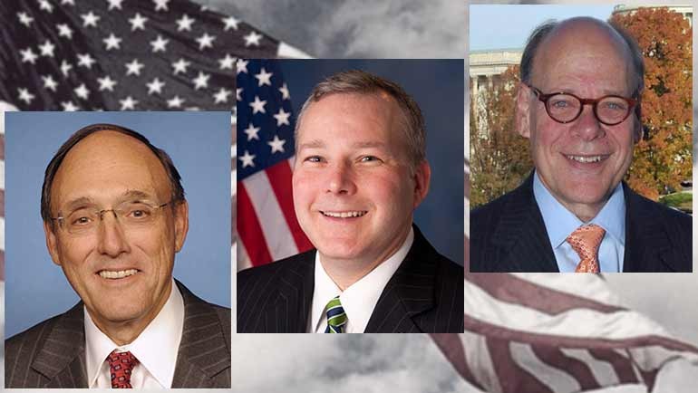Pictured: Representatives Phil Roe, MD; Tim Griffin; and Steve Cohen