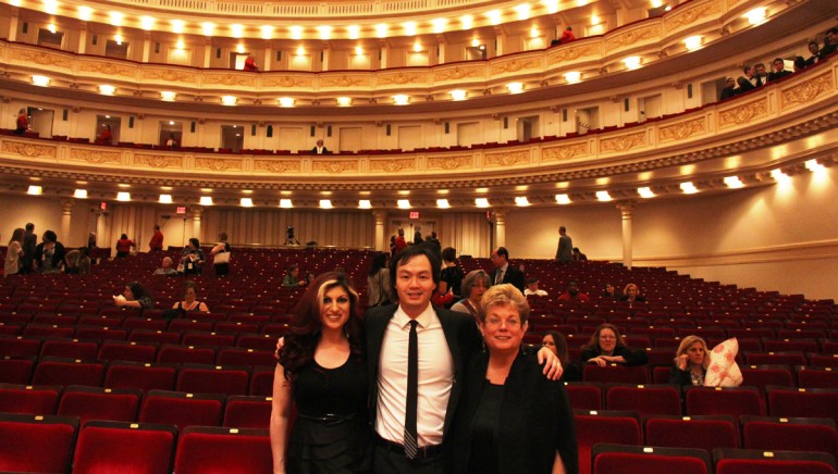 
Pictured L-R are: BMI Director Film/TV Relations and Dramatic Coloratura Soprano Anne Cecere, BMI composer and two-time GRAMMY winner Christopher Tin and renowned Artistic Director, Angel City Chorale, Sue Fink.