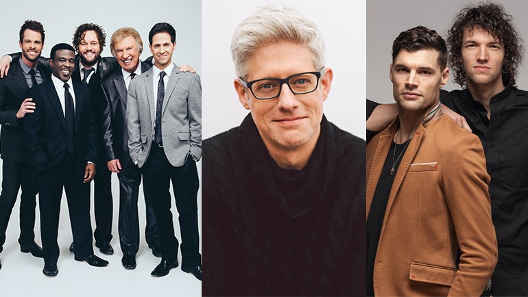 Pictured: Gaither Vocal Band, Matt Maher and for KING & COUNTRY