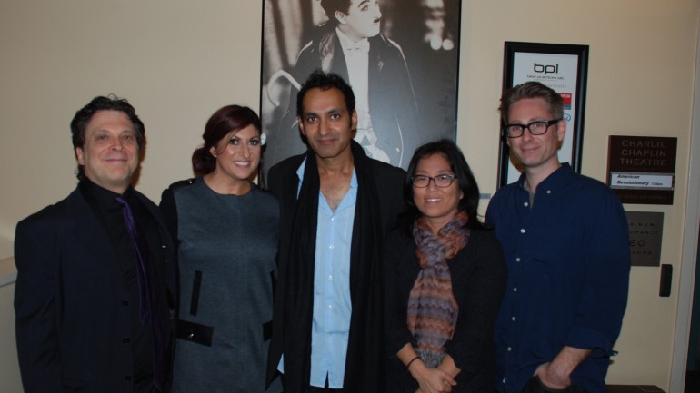 Pictured: SCL board member and program moderator Benoit Grey, BMI’s Anne Cecere, composer Vivek Maddala, director/producer Grace Lee, and producer Austin Wilkin.