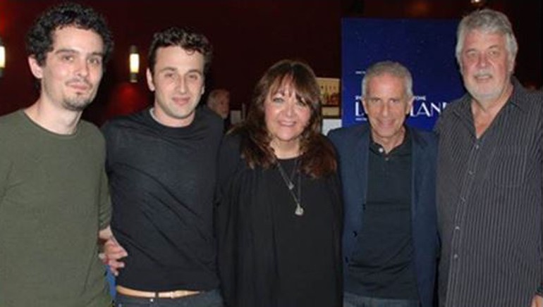 Pictured (L-R) are: director Damien Chazelle, BMI composer Justin Hurwitz, BMI’s Doreen Ringer-Ross, producer Marc Platt and SCL president Ashley Irwin.