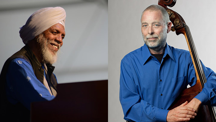 Pictured (L-R): Dr. Lonnie Smith, Dave Holland