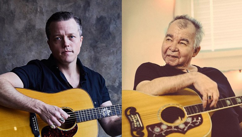 Pictured are Jason Isbell and John Prine