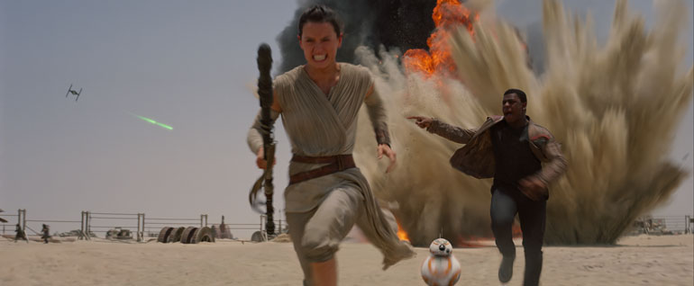 Still from The Force Awakens
