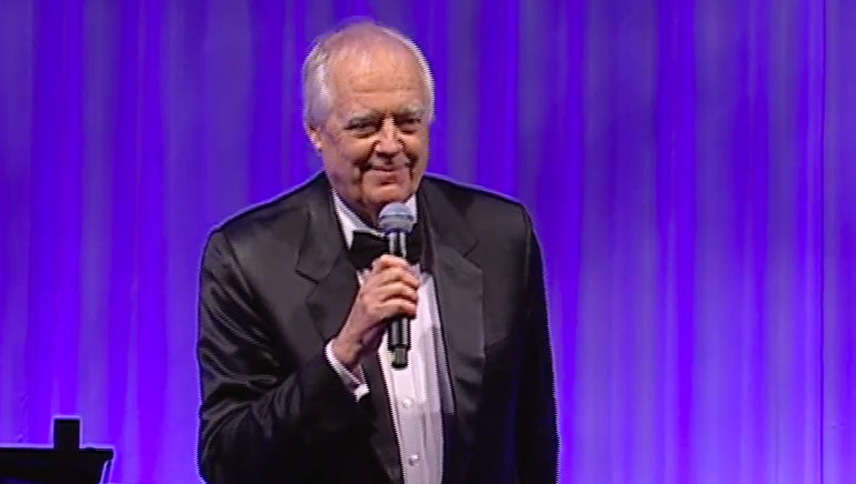 Tim Rice | Tim Rice Accepts the BMI Icon Award at the 2014 BMI London ...