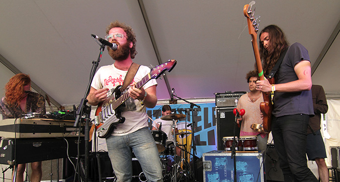 Fly Golden Eagle, one of the three winning bands of BMI's 2012 Road to Bonnaroo competition, performing at the Bonnaroo Music & Arts Festival, June 12, 2012.  The 2013 Road to Bonnaroo competition kicks off February 25 at Nashville’s Mercy Lounge. 