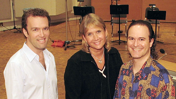 Dynamic Music Partners Michael McCuistion, Lolita Ritmanis and Kristopher Carter.