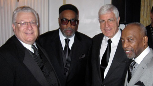 BMI’s Fred Cannon, Kenneth Gamble; BMI’s Robbin Ahrold, and Leon Huff enjoy the 2010 NABOB Awards Dinner. Gamble & Huff received the prestigious Pioneer in Music Award.
