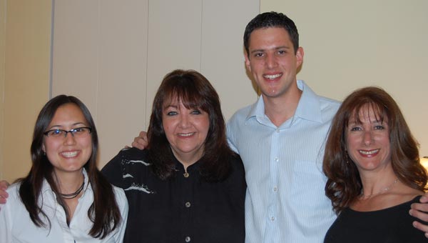 Kristen Kang, Film Scoring Program, UCLA Extension; BMI’s Doreen Ringer-Ross; Otavio Santos, 2010 BMI/Jerry Goldsmith Film Scoring Scholarship recipient; and Pascale Halm, UCLA Extension Program Director.