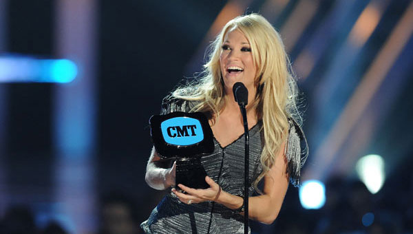 Carrie Underwood wins big at the 2010 CMT Music Awards.
