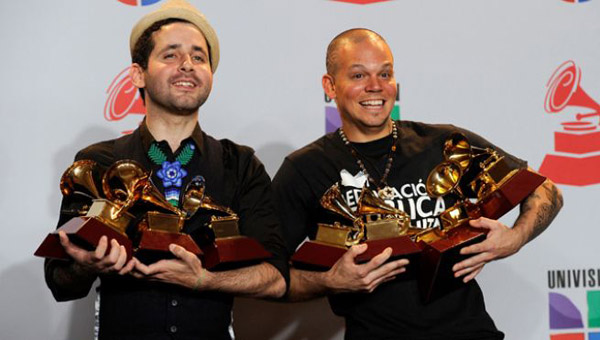 Calle 13 win big at the 2011 Latin Grammys in Las Vegas.