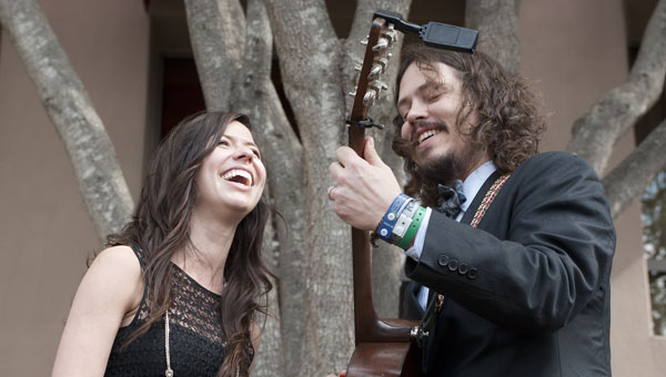 The Civil Wars perform at the Acoustic Brunch, presented by BMI, Billboard and Southwest Airlines on the lawn at the Four Seasons Hotel during SXSW 2011.