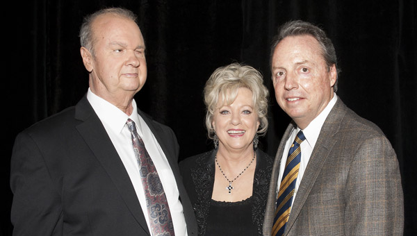Pictured at the announcement of the Country Music Hall of Fame’s 2012 class are inductees Hargus “Pig” Robbins and Connie Smith, with BMI’s Jody Williams.