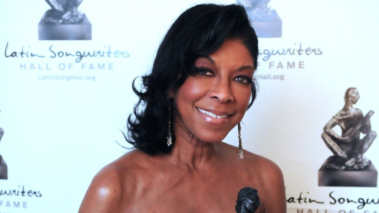 Pictured: Natalie Cole at the 2013 Latin Songwriters Hall of Fame Induction Gala