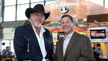 Ray Benson and Executive Director of Writer/Publisher Relations Mark Mason.