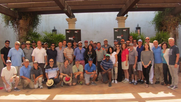 BMI executives and members of the tight-knit music community in L.A., including composers, music supervisors and studio executives, came together for BMI's 4th annual golf tournament at Angeles National Golf Club in Sunland, California.