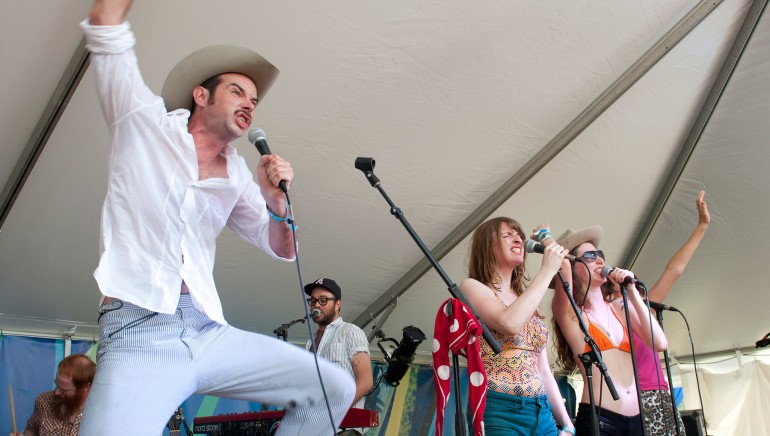 BMI Road to Bonnaroo winner Ri¢hie performs at the 2013 Bonnaroo Music and Arts Festival.