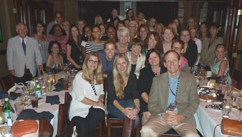 “Rising Through the Ranks” 2013 class photo with BMI songwriter Holly Williams and BMI’s Dan Spears.