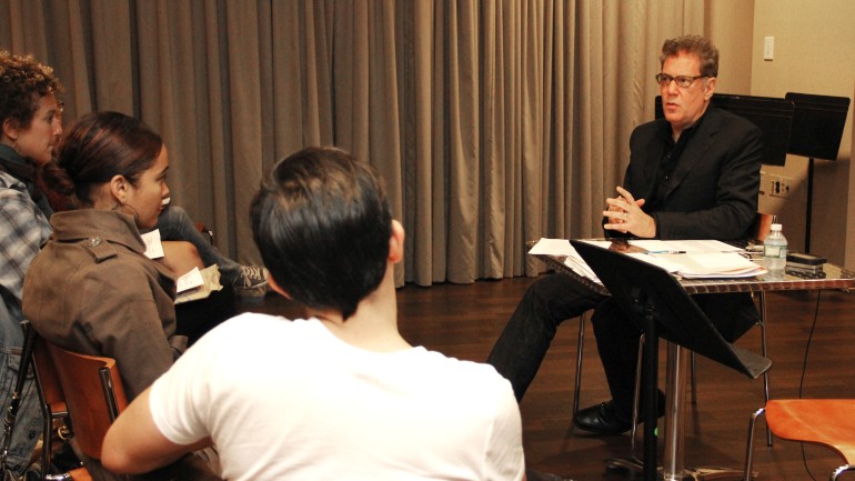 Pictured: BMI songwriter Billy Seidman teaches BMI 101 Songwriting Workshop at BMI’s New York office.