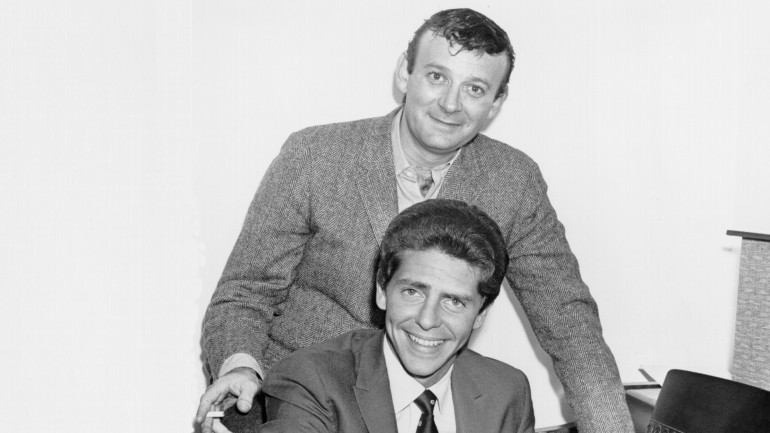 Pictured (above) Bert Berns with “Hang On Sloopy” co-writer Wes Farrell.