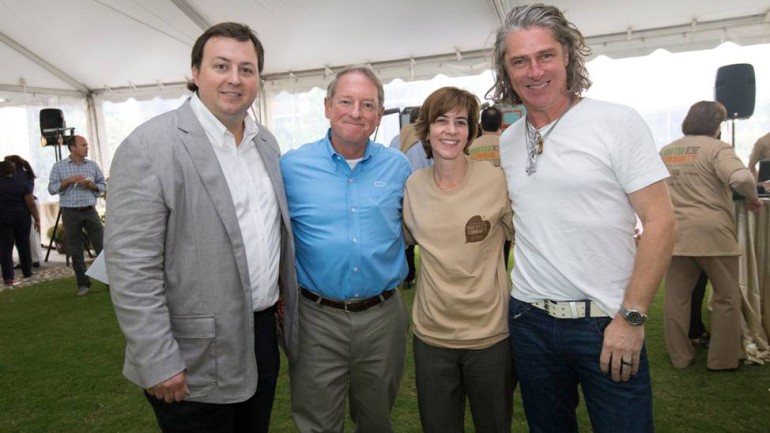 Pictured (L-R): BMI’s Mason Hunter, CMG’s Bill Hoffman, CMG’s Tish Spearman and BMI songwriter Ed Roland