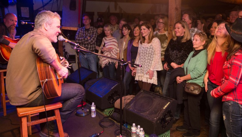 Pictured: BMI’s 2004 and 2008 Country Songwriter of the Year Casey Beathard performs a selection of his hits at the 2014 Crested Butte Songwriters Festival.