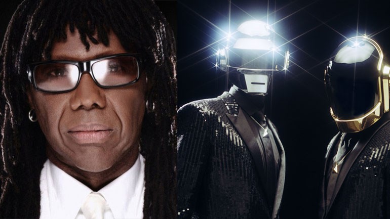 Pictured: Nile Rodgers and Daft Punk