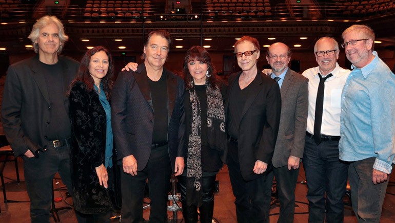 Pictured (L–R): BMI composer and orchestrator Steve Bartek; agent Laura Engel; BMI composer and conductor David Newman; BMI’s Doreen Ringer-Ross; BMI composer Danny Elfman; journalist and panel moderator Jon Burlingame; sound engineer and mixer Dennis Sands and agent Richard Kraft at The Elfman Project III event on Sunday, November 23, 2014 at the University of California, Los Angeles’ Royce Hall.