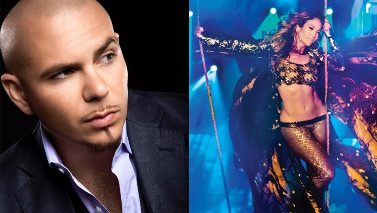 Pictured: Pitbull, Jennifer Lopez