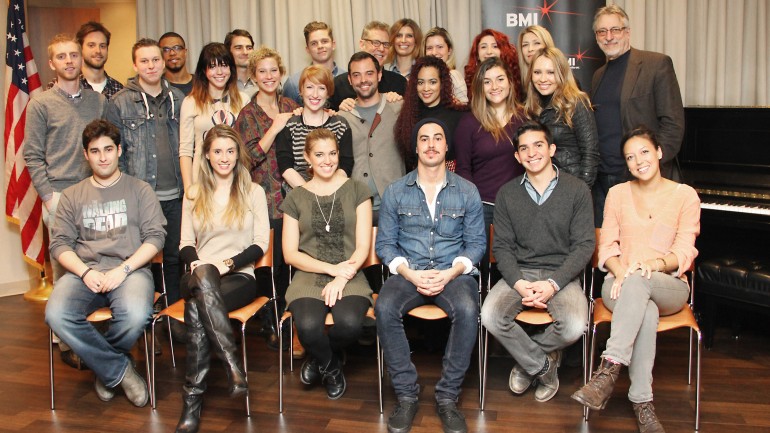 The BMI Contemporary Songwriting Workshop Graduating Class 2013