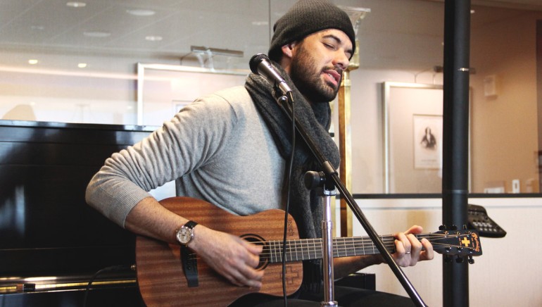 BMI songwriter EliaCiM sings a selection of his hit songs for BMI NY.