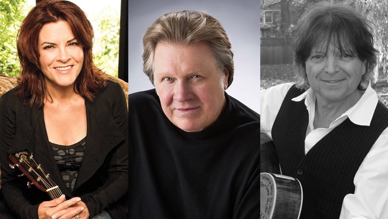 Pictured: Rosanne Cash, Mark James, and Even Stevens
