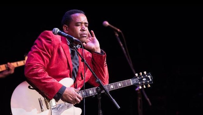 31st International Blues Challenge winner and BMI songwriter Eddie Cotton from the Vicksburg Blues Society.