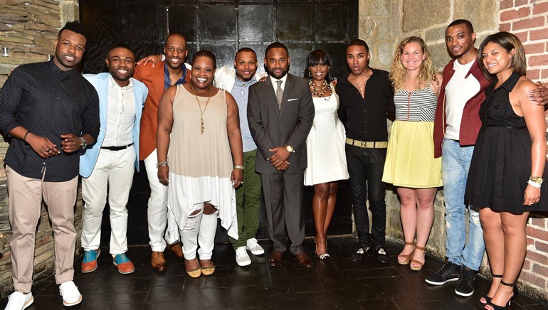 Atlanta’s music enthusiasts gathered for BMI’s Gospel on the Park Brunch, held on June 7 at Park Tavern. Pictured at the event are singer-songwriter VaShawn Mitchell; BMI intern Robert Gould; singer-songwriters Isaac Carree Tasha Cobbs and Todd Dulaney; BMI’s Byron Wright, Catherine Brewton, Reginald Stewart and Nina Carter; singer-songwriter Jonathan McReynolds; and BMI’s Marche Butler.