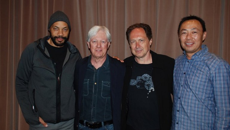 Pictured (L-R): Writer/director John Ridley, BMI composer and SCL Board member Chris Farrell, BMI composer Mark Isham and BMI’s Ray Yee.