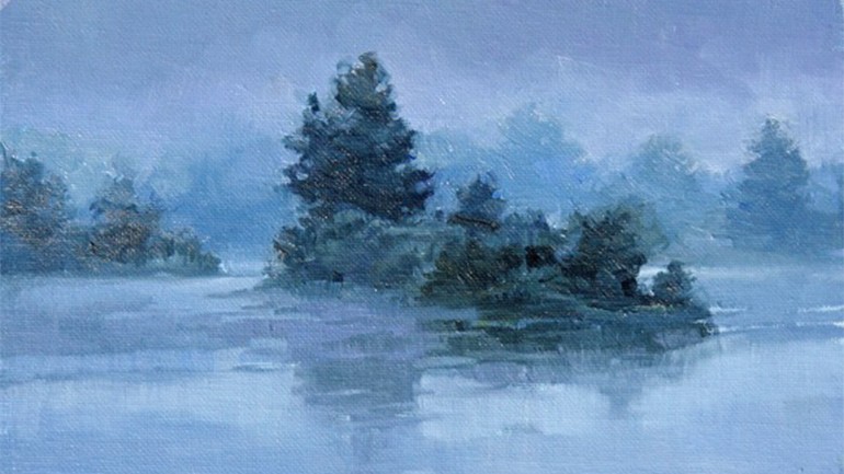 Island in the Fog (detail), by Craig Pursley. Inspired by BMI composer Mark McKenzie’s “I’m Sorry They Done That to You” from the film The Last Sin Eater