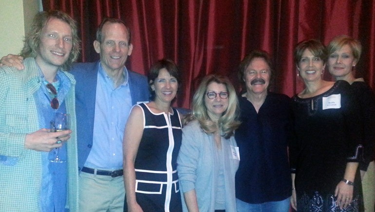 Pictured (L-R) at the dinner are: BMI songwriter Branden Daniel, BMI’s Dan Spears, Beasley Broadcast Group VP of Corporate Communications Denyse Mesnik, Radio Advertising Bureau President Erica Farber, BMI songwriter Tom Johnston, Presslaff Interactive Revenue President Ruth Presslaff and Greater Media VP of Corporate Communications Heidi Raphael.