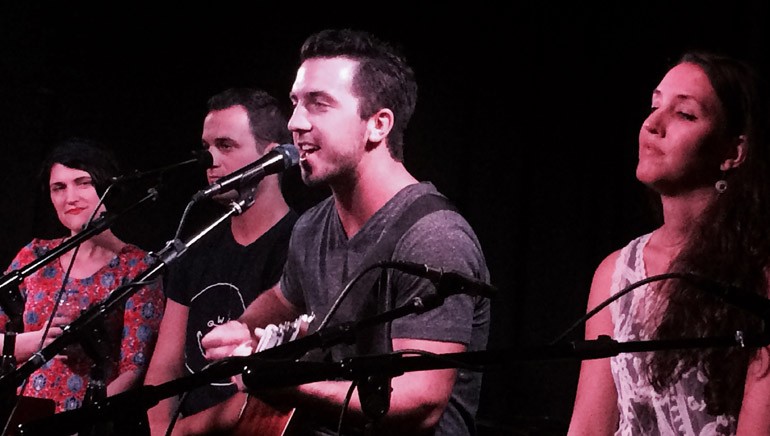 BMI singer-songwriters Angela Parrish, Sean Makhuli, Nick Isham and Shani Rose set the stage for the August edition of Acoustic Lounge, BMI’s free monthly showcase series.