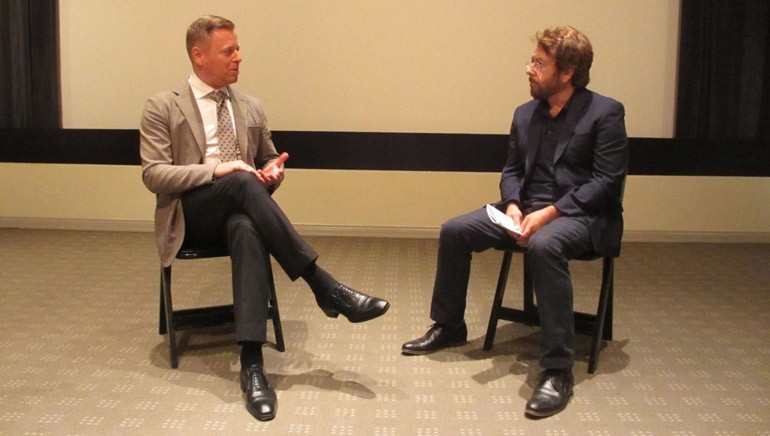 Composer Abel Korzeniowski talks about his work with moderator Steve Chagollan.