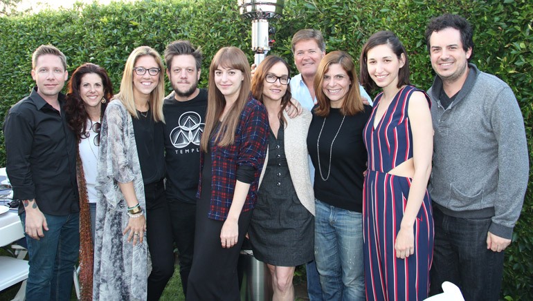 Pictured (L-R) at the Sync THIS! event in Los Angeles are: Jeremy Ash of Capitol CMG, Michelle Wernick of Secret Road, BMI’s Penny Gattis, Jacob Summers of Avid Dancer, BMI’s Jessa Gelt and Lisa Feldman, Wayne Davis of Secret Road, BMI’s Tracie Verlinde, singer-songwriter Lucy Schwartz and Daniel Higbee of Secret Road.