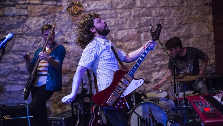 Welshly Arms performs at BMI’s Indie Rock Showcase during SXSW at Trinity Hall at Old School on March 17, 2016, in Austin, TX.