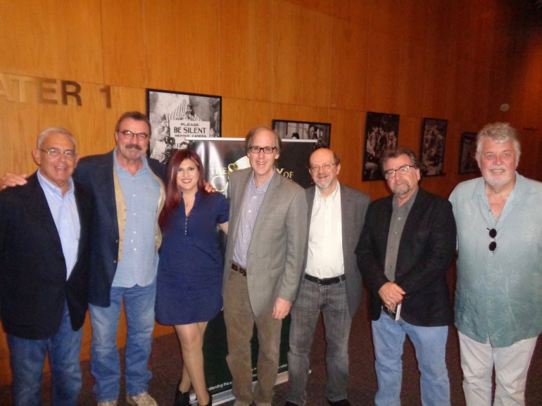 Pictured (L-R) are: executive producer and co-screenwriter Michael Brandman, executive producer, co-screenwriter and star Tom Selleck, BMI’s Anne Cecere, EMMY-winning BMI composer Jeff Beal, film & TV music journalist and moderator Jon Burlingame, director Robert Harmon and Society of Composers and Lyricists President, Ashley Irwin.