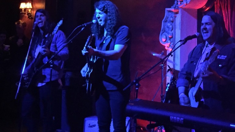 The Mud Howlers impress the audience at BMI’s Pick of the Month show held at Bardot in Hollywood, CA