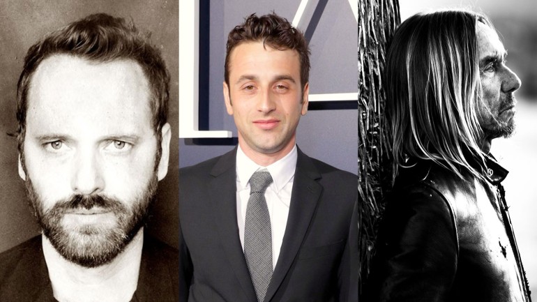 Pictured (L-R): Dustin O’Halloran, Justin Hurwitz and Iggy Pop