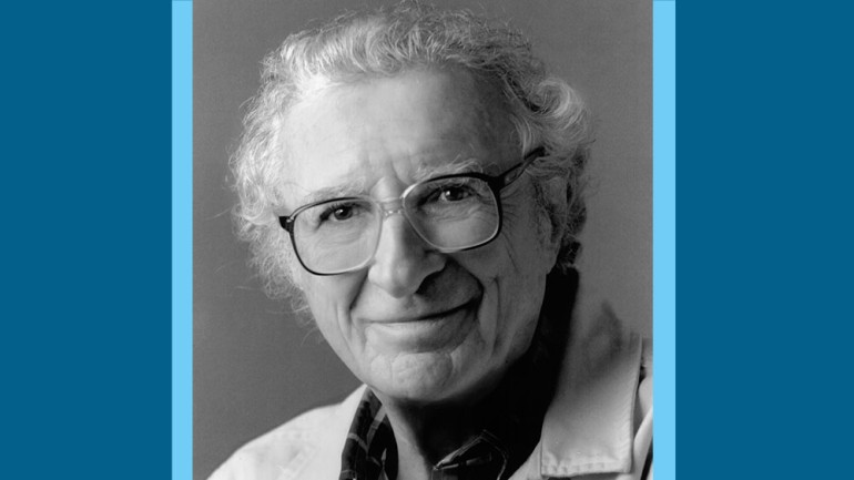 Pictured: Special Drama Desk Award winner Sheldon Harnick. 