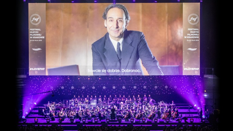 Oscar-winning composer Alexandre Desplat’s music is celebrated at the 2016 Krakow Film and Music Festival.
