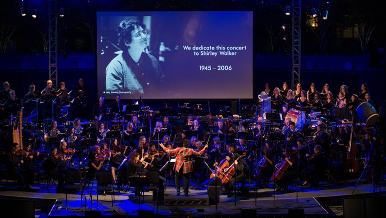 All of the composers whose music was featured during “The Women Who Score: Soundtracks Live” concert dedicated their performances to the late Shirley Walker, the Emmy-winning composer who pioneered the advancement of women film composers.