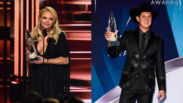 Pictured: Miranda Lambert and Jon Pardi