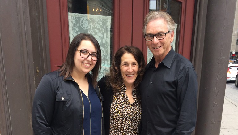 Pictured at the Soho House in Toronto are: Liza Lakhoian, EVP of Music Revenue Data; BMI Associate Director Barbie Quinn; and Marty Simon, Founder and CEO of Music Revenue Data.